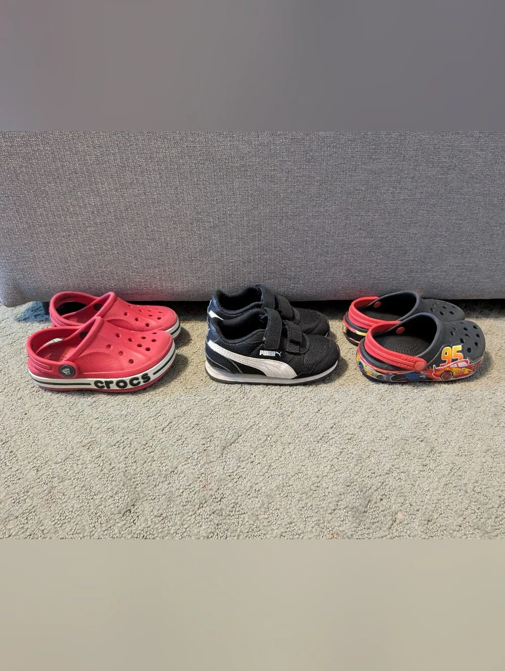 Crocs And Puma C7 Shoes